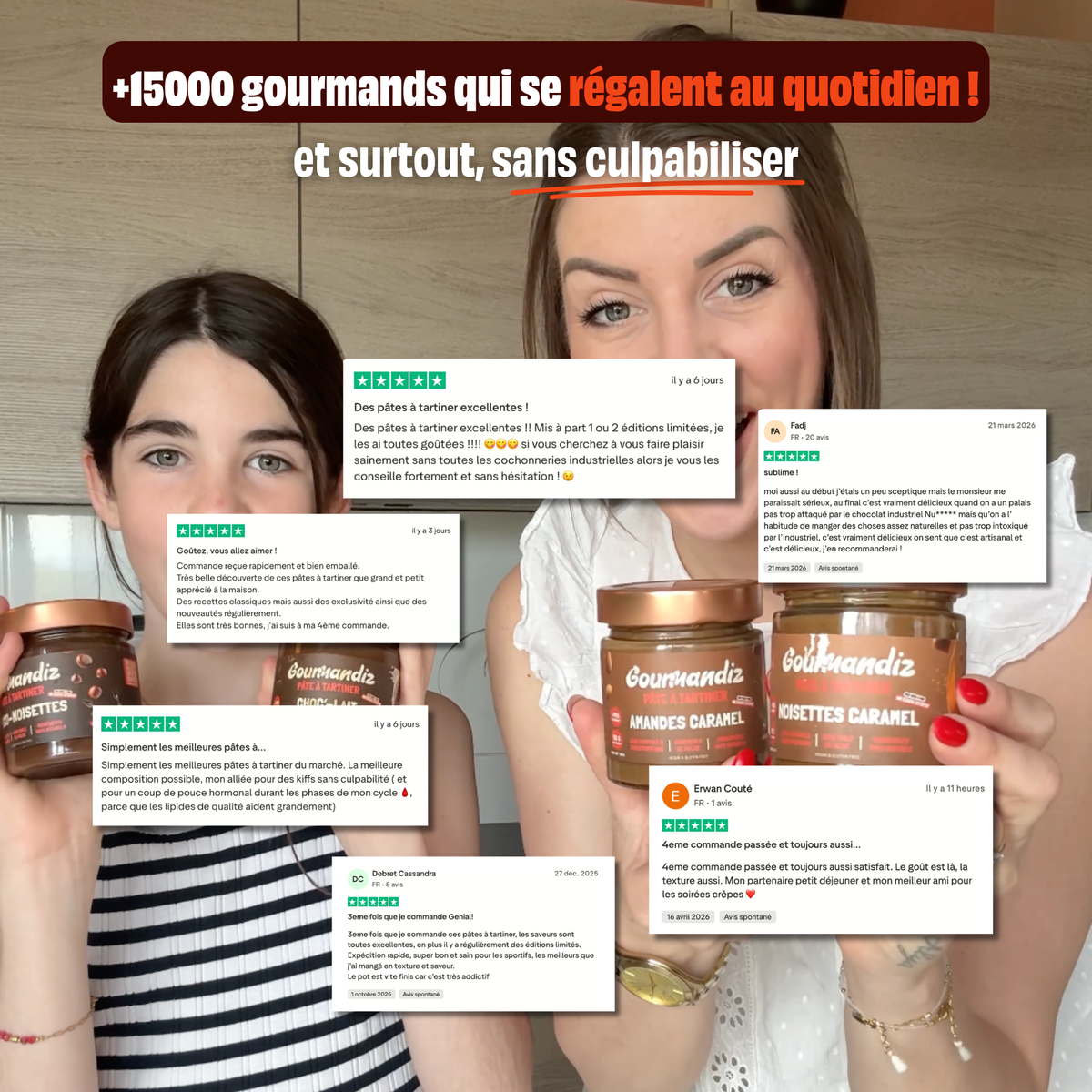 Pot Gourmandiz 210g