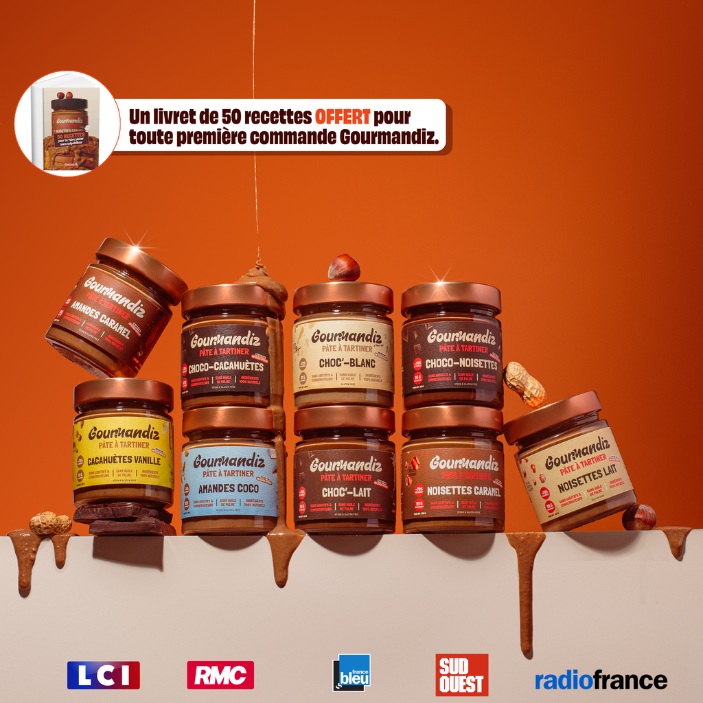 Pot Gourmandiz 210g (pack best seller)