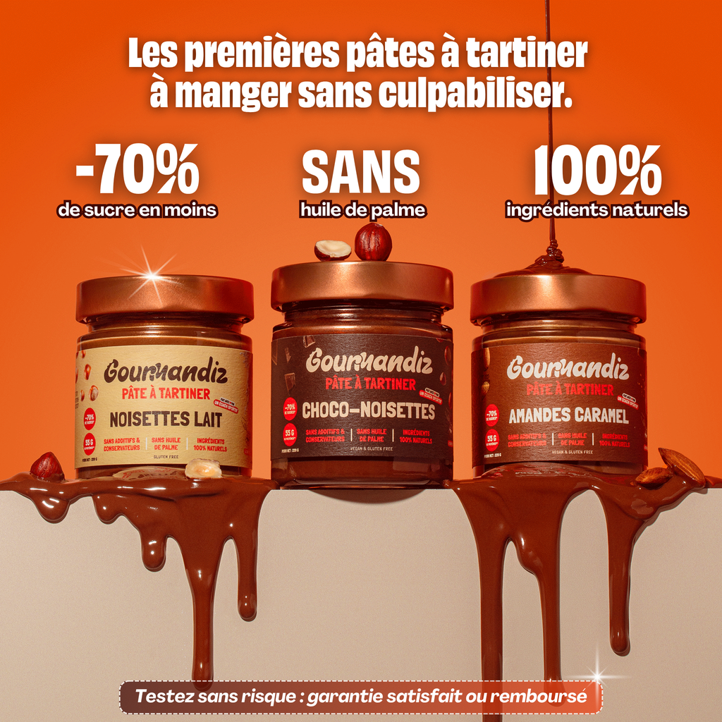 Pot Gourmandiz 210g (pack best seller)