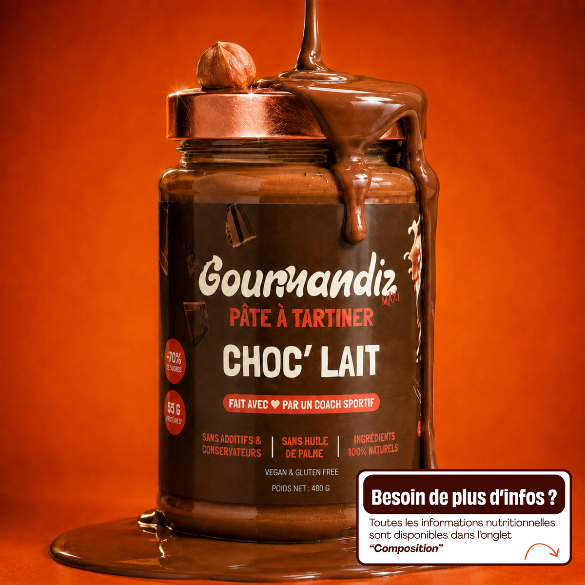 Pot Gourmandiz 480g